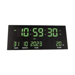 Ηλεκτρονικό ψηφιακό ρολόι LED - JH-3615 - 676173 - Green