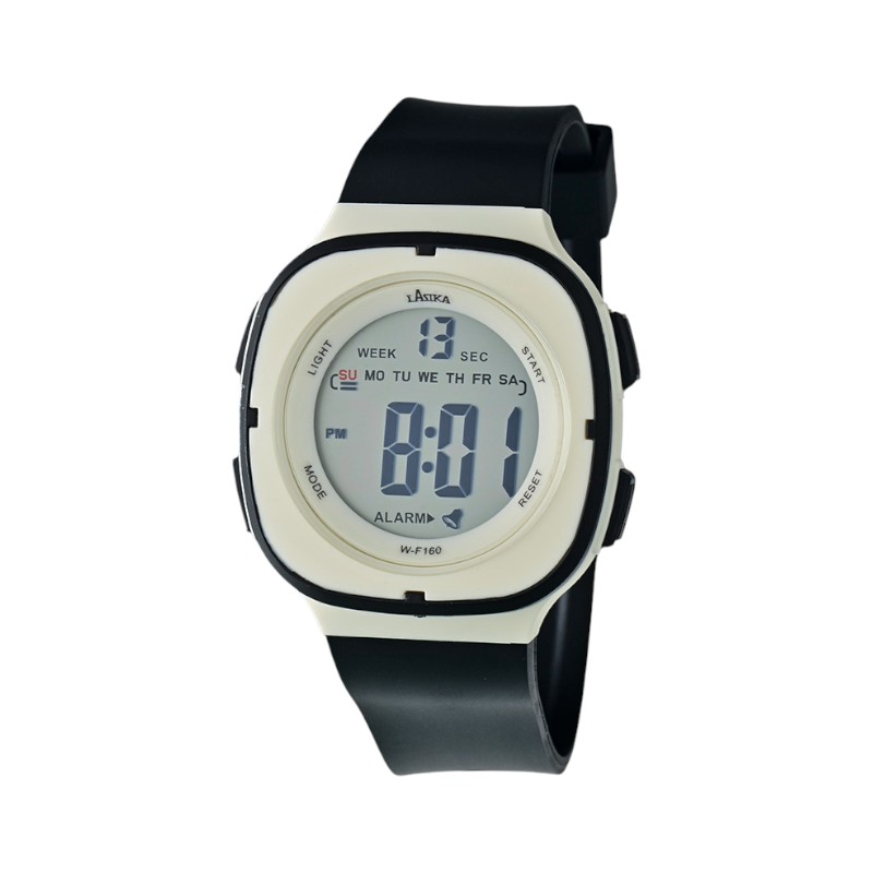 Ψηφιακό ρολόι χειρός - WF160 - Lasika - 115142 - Black/White