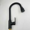 a06f75eb776e38188f58876f01bc7d94 Μπαταρία βρύσης κουζίνας με επεκτεινόμενη κεφαλή - Black - 802295