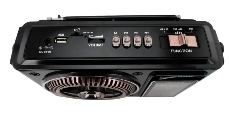 Επαναφορτιζόμενο ραδιόφωνο - PX-101BT - 020023 - Black