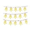 152851 Ηλιακή γιρλάντα φωτισμού LED - Αστέρι - 5m+1m - 20D - 152851 - Warm White