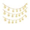 152868 Ηλιακή γιρλάντα φωτισμού LED - Χιονονιφάδα - 5m+1m - 20D - 152868 - Warm White