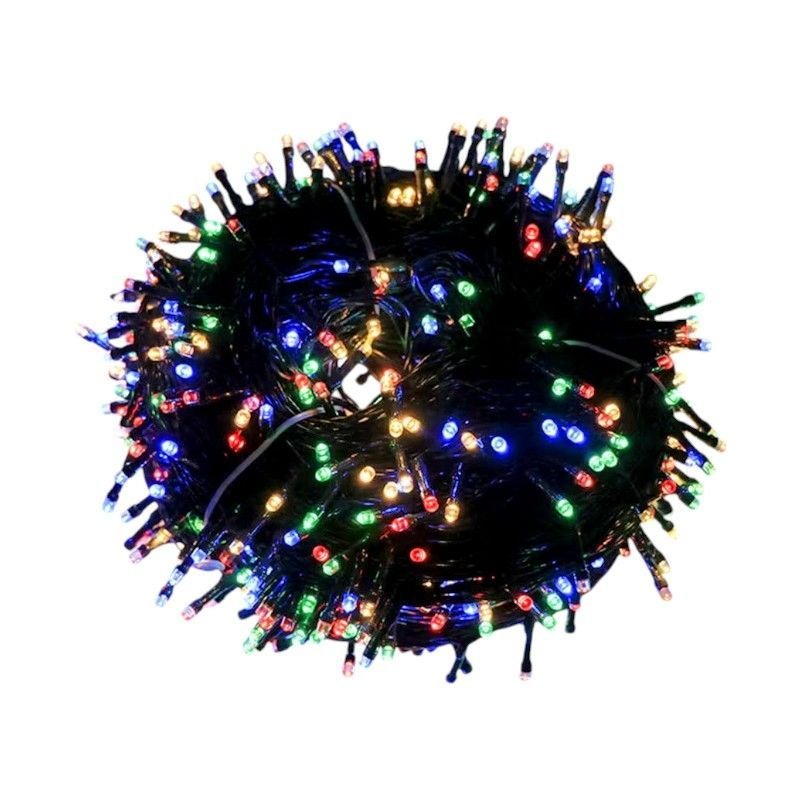 153049-153018-152981 Χριστουγεννιάτικα φώτα LED - 300L - 30m - RGB - 153049