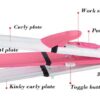 312135-2 Ισιωτική μαλλιών - 3in1 - KM-1213 - Multistyler - Kemei - Pink/White