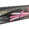 312135-3 Ισιωτική μαλλιών - 3in1 - KM-1213 - Multistyler - Kemei - Pink/White