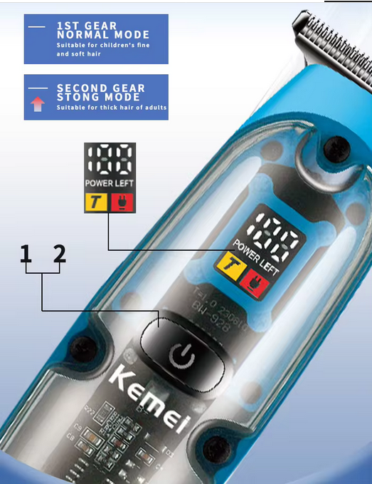 322585-3 Κουρευτική μηχανή - KM-2258 - Kemei