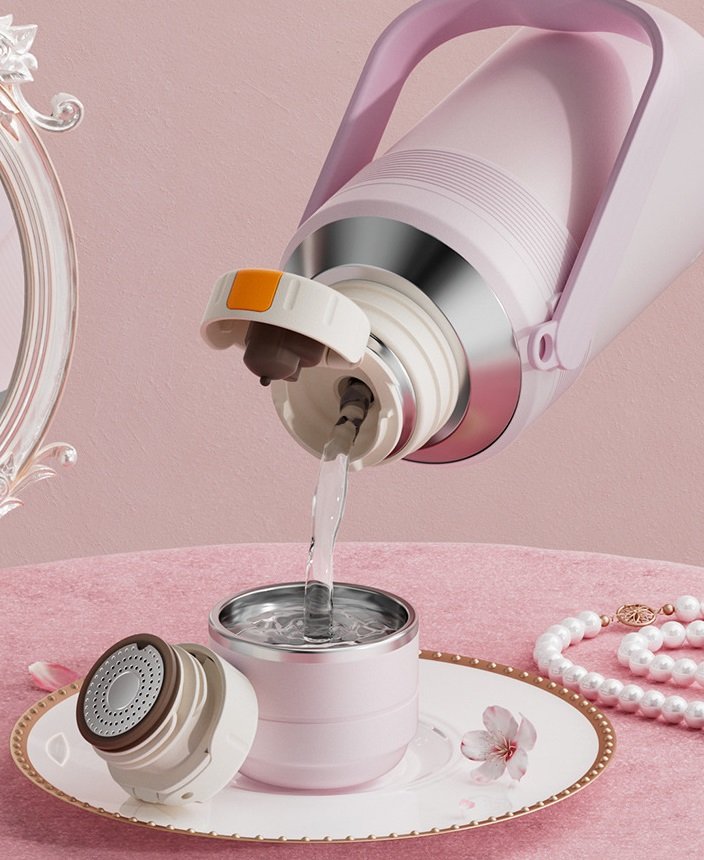 Φορητό παγούρι-θερμός - 900ml - 696475 - Green