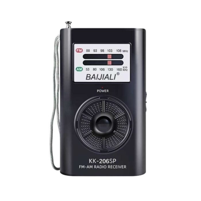 Φορητό ραδιόφωνο mini - PR-206 - 802063 - Black