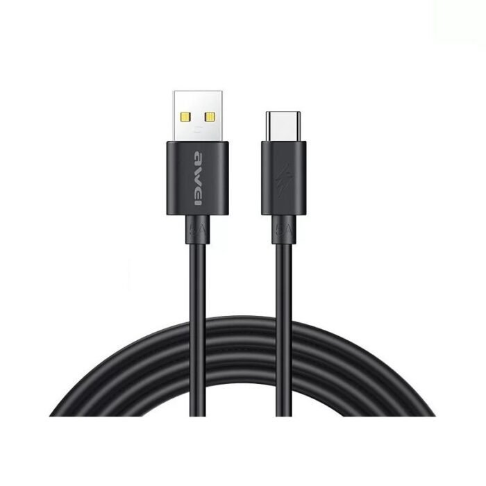 Καλώδιο φόρτισης & data - Type-C - CL-110T - Fast Charge - 5A - AWEI - 000840
