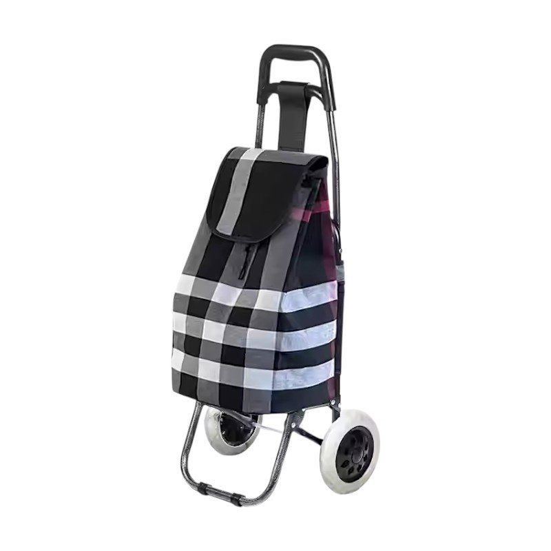 981287-1 Υφασμάτινο καρότσι λαϊκής - ZZ304-7B - 981287 - Black