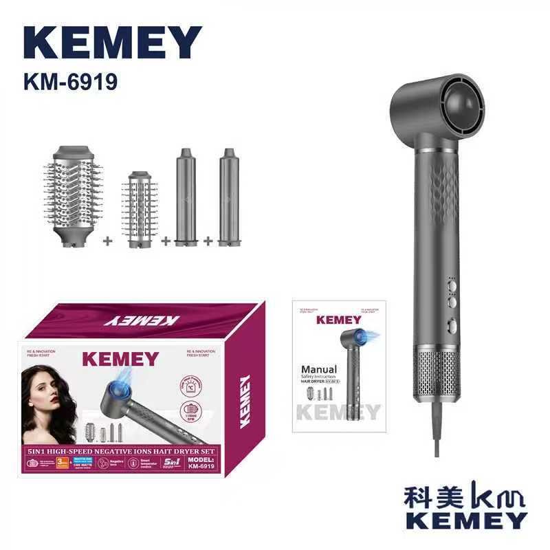 a4a7d4b2b7389723aaf19a0d48ae8939 Πιστολάκι & ηλεκτρική βούρτσα μαλλιών - 5in1 - KM-6919 - Kemei