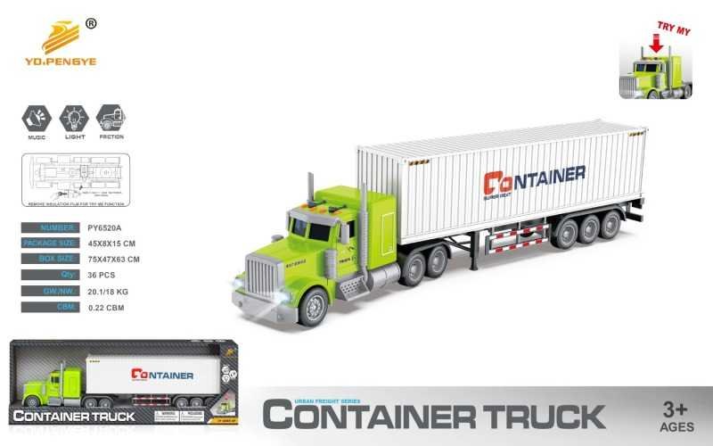 Παιδικό όχημα Container με ήχο και φωτισμό - PY6520A - 917169