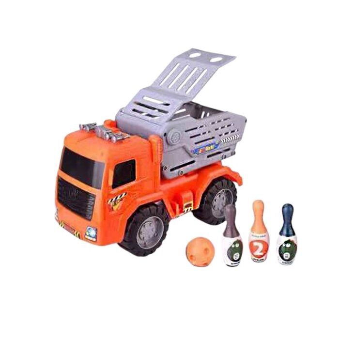 Όχημα φορτηγό με σετ mini bowling - 3699-38 - 917160