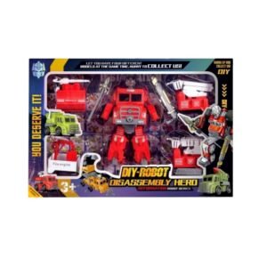 Ρομπότ που μεταμορφώνεται σε όχημα με αξεσουάρ - 606-C794 - 917203