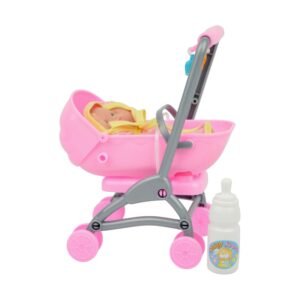 Παιδικό καροτσάκι mini με κούκλα - 0812-156 - 917426