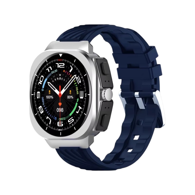 065578-10 Σετ Smartwatch με ασύρματα ακουστικά Bluetooth - AIMB-Z19 - 065578 - Blue