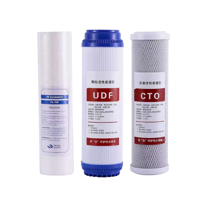 076816 Σετ ανταλλακτικά φίλτρα νερού - PP/CT/UDF - K603 - 3pcs - 076811