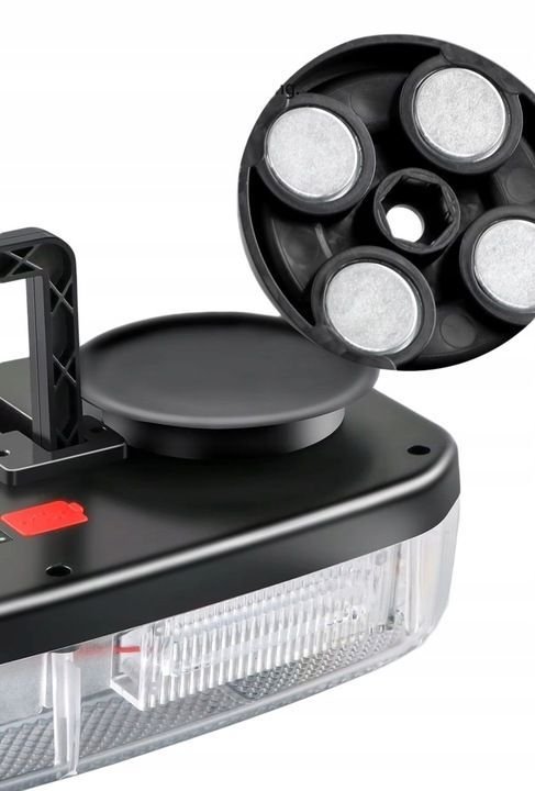 Ασύρματος φάρος οχημάτων Strobe & προβολέας έκτακτης ανάγκης με μαγνητική βάση - 1108914 - 110850