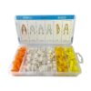 Σετ συνδετήρες αυτοκινήτου 6 τύπων - 1806202 - 270pcs - 180978