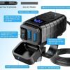 330001-4 Αντάπτορας φόρτισης μοτοσυκλέτας USB - MQ3103 - 330001
