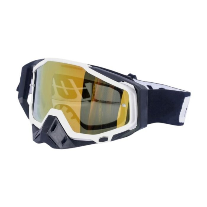 Μάσκα μοτοσυκλέτας Motocross - R9-MX101 - 350001 - White/Black