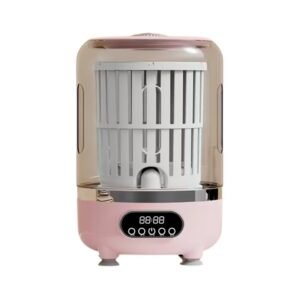 Φορητό επαναφορτιζόμενο πλυντήριο ρούχων mini - HP909 - 457658 - Pink