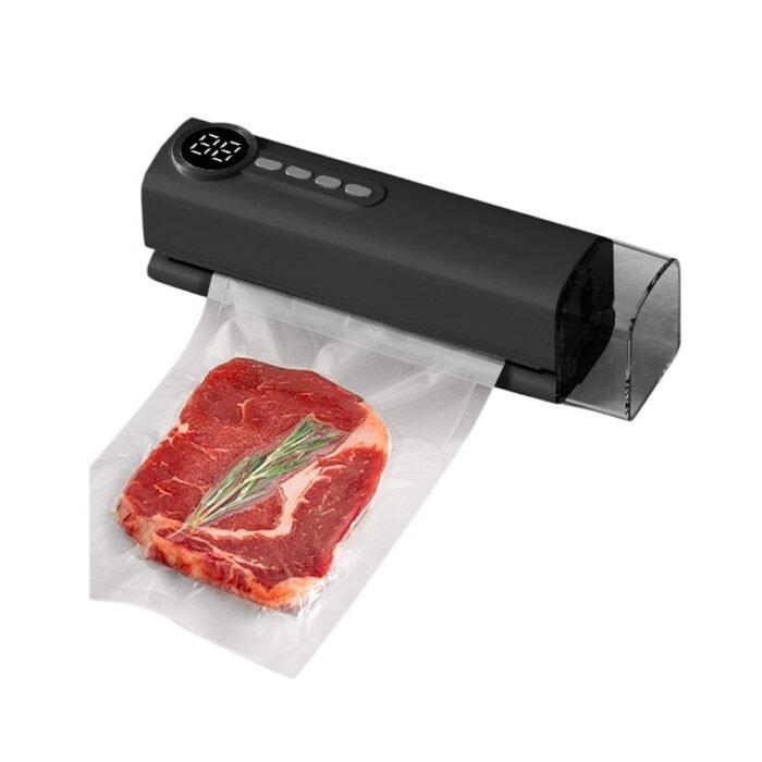Συσκευή αεροστεγούς σφράγισης τροφίμων & αεροσυμπιεστής - HB-521 - 814314 - Black