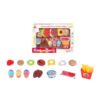Σετ κατασκευής Burger με αξεσουάρ - 19pcs - PH-90 - 917291