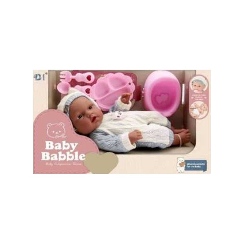 Κούκλα μωρό με αξεσουάρ φροντίδας - BM3312-812 - 917440