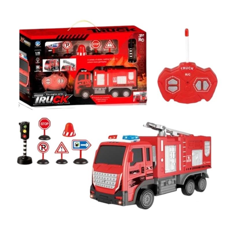 Τηλεκατευθυνόμενο όχημα Πυροσβεστικής - 789-212B27 - 1:16 - 917542