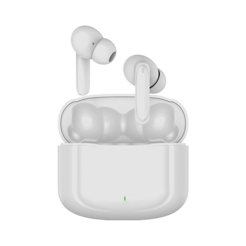 701458_w Ασύρματα ακουστικά Bluetooth με θήκη φόρτισης - C6 - Fineblue - 701458 - White