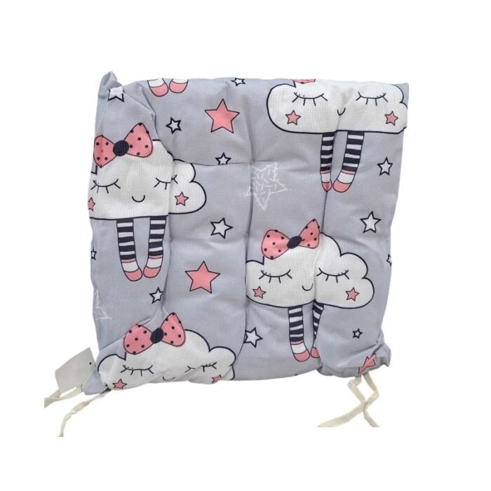 Μαξιλάρι καρέκλας παιδικό - 40x40cm - 720203 - Light Grey