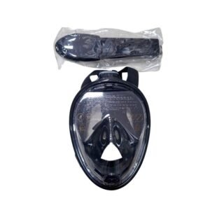 Μάσκα θαλάσσης Full Face με αναπνευστήρα - F-201 - 117405 - Black