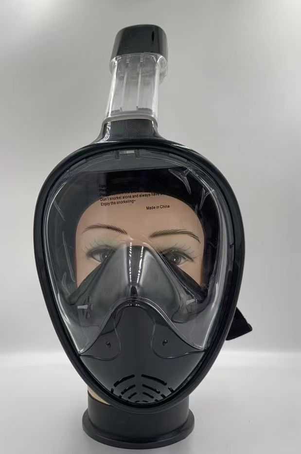 Μάσκα θαλάσσης Full Face με αναπνευστήρα - BHC - 127121 - Black