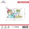 Πορτοφόλι Souvenir μπρελόκ - Σετ 10pcs - PVC - Chalkidiki - 16*10cm - 871700