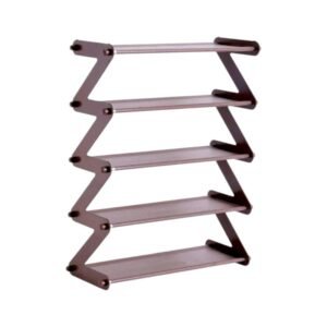 Ραφιέρα παπουτσιών 5 επιπέδων - YH8802-5 - 522466 - Brown