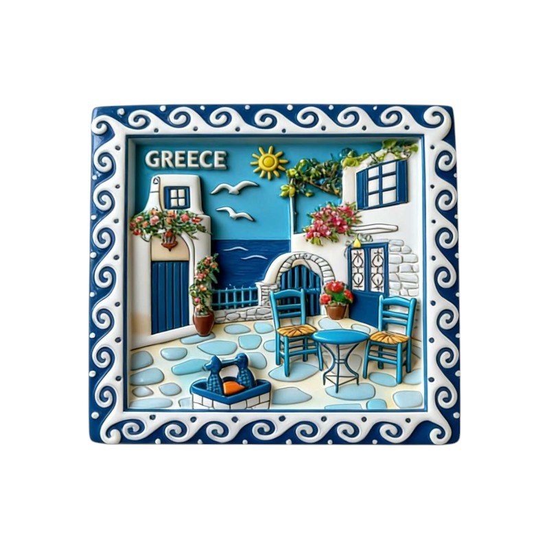 678512 Τουριστικό μαγνητάκι Souvenir - Σετ 12pcs - Greece - 678512