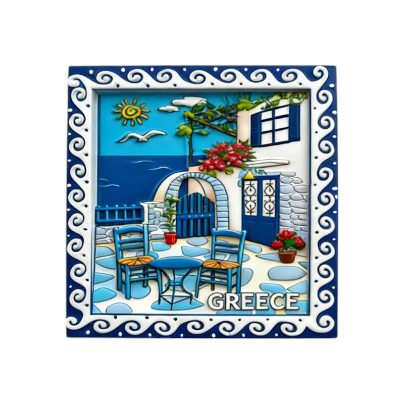 678523 Τουριστικό μαγνητάκι Souvenir - Σετ 12pcs - Greece - 678523