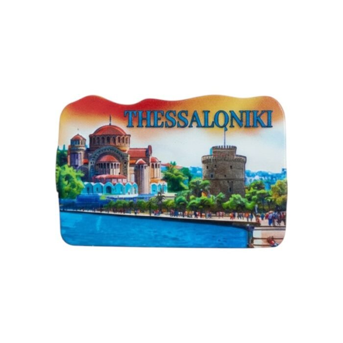Τουριστικό μαγνητάκι Souvenir - Σετ 12pcs - Thessaloniki - 678551