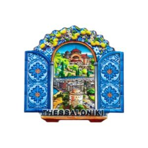 Τουριστικό μαγνητάκι Souvenir - Σετ 12pcs - Thessaloniki - 678570