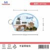 6e462d5f9bf31f856698f3a8befdb2f7 Πορτοφόλι Souvenir μπρελόκ mini - Σετ 10pcs - PVC - Thessaloniki - 10*8*3cm - 871766