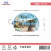 Πορτοφόλι Souvenir μπρελόκ mini - Σετ 10pcs - PVC - Chalkidiki - 10*8*3cm - 871763