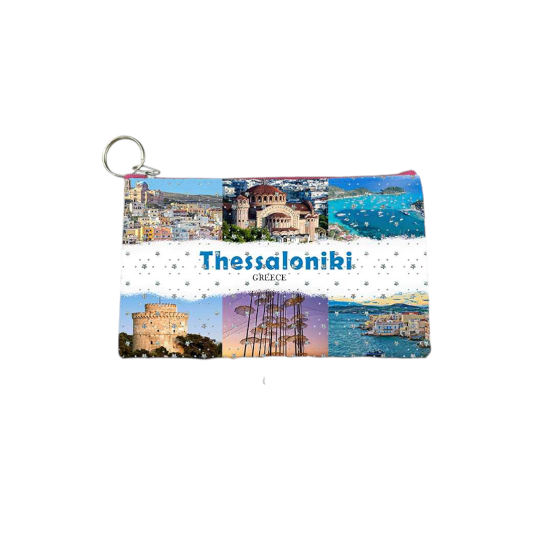 871705-Photoroom Πορτοφόλι Souvenir μπρελόκ - Σετ 10pcs - PVC - Thessaloniki - 16*10cm - 871705
