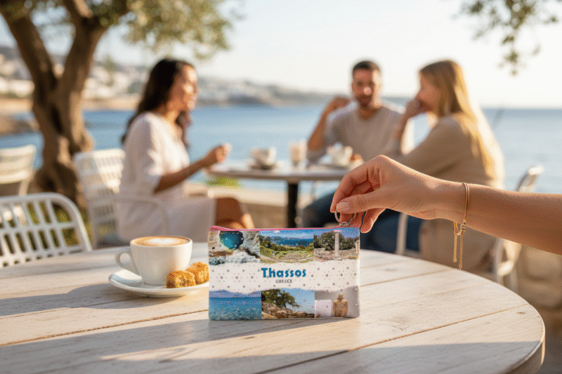 Πορτοφόλι Souvenir μπρελόκ - Σετ 10pcs - PVC - Thassos - 16*10cm - 871713
