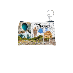 Πορτοφόλι Souvenir μπρελόκ - Σετ 10pcs - PVC - Thassos - 11*7cm - 871735