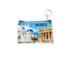 Πορτοφόλι Souvenir μπρελόκ - Σετ 10pcs - PVC - Greece - 11*7cm - 871737