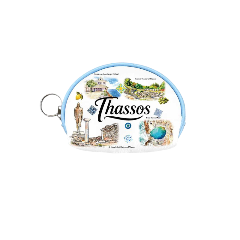 871772-Photoroom Πορτοφόλι Souvenir μπρελόκ mini - Σετ 10pcs - PVC - Thassos - 10*8*3cm - 871772