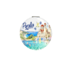 Καθρέπτης τσέπης Souvenir - Σετ 12pcs - Paralia - 7*7*3cm - 871831
