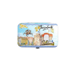 Σετ 12Χ - Κασετίνα περιποιήσης νυχιών σε θήκη Souvenir - Thessaloniki - 871867