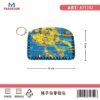 Πορτοφόλι Souvenir μπρελόκ - Σετ 10pcs - PVC - Chalkidiki - 14*9cm - 871742